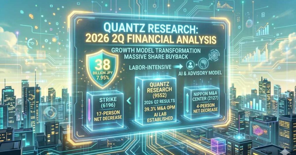 クオンツ総研 2026年9月期2Q決算分析｜成長ストーリの再確立