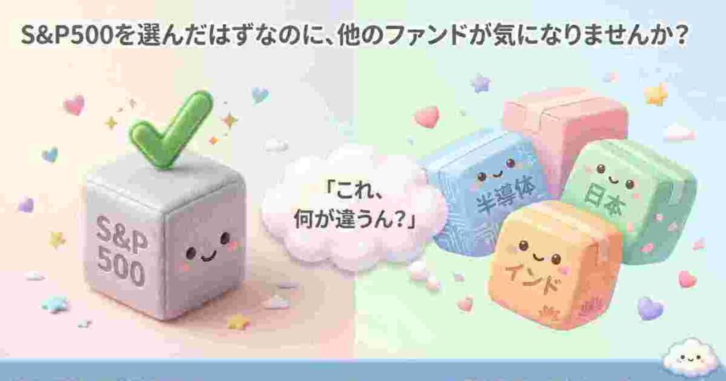 投資信託は「中身の選び方」でいろんな種類がある